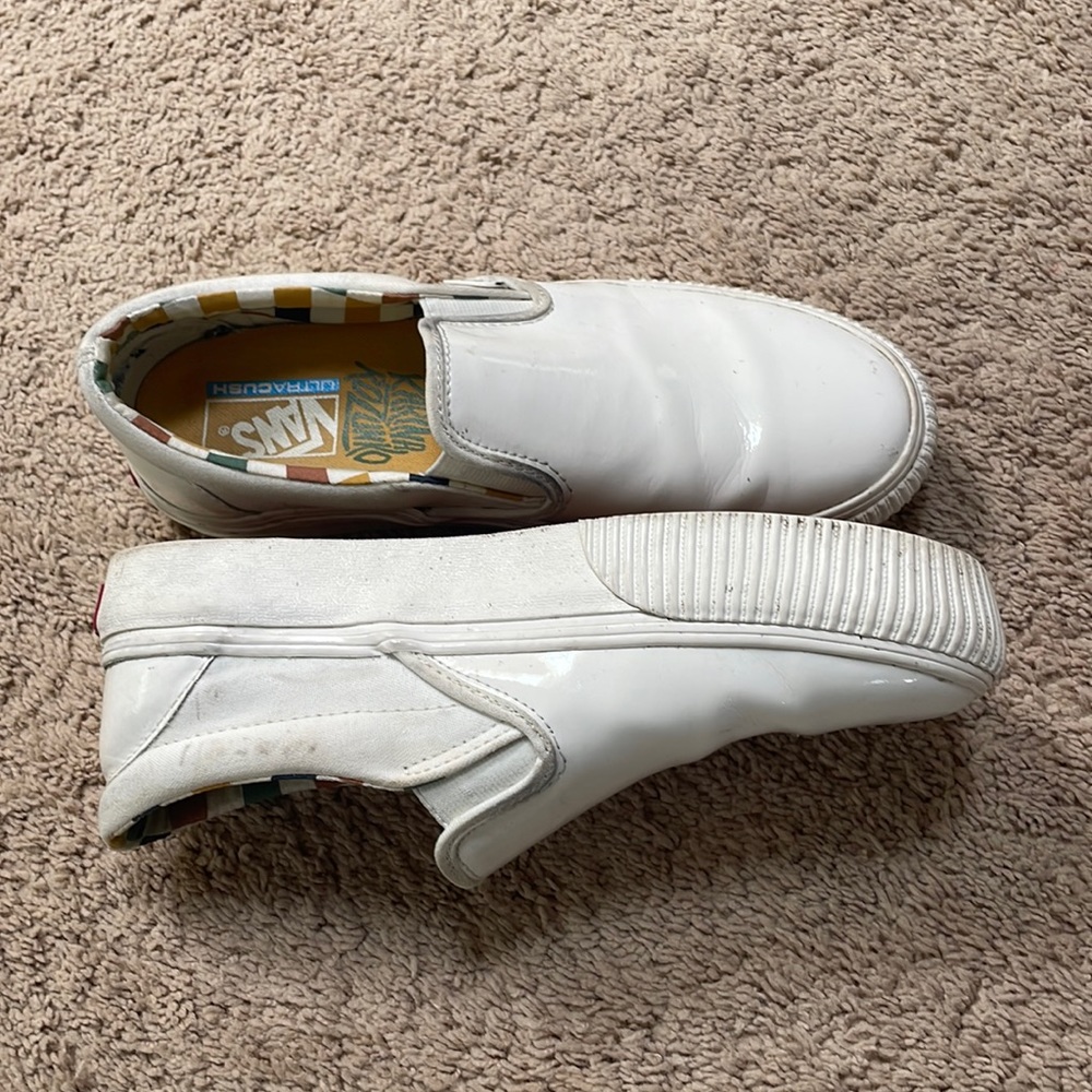 Vans platform slip on